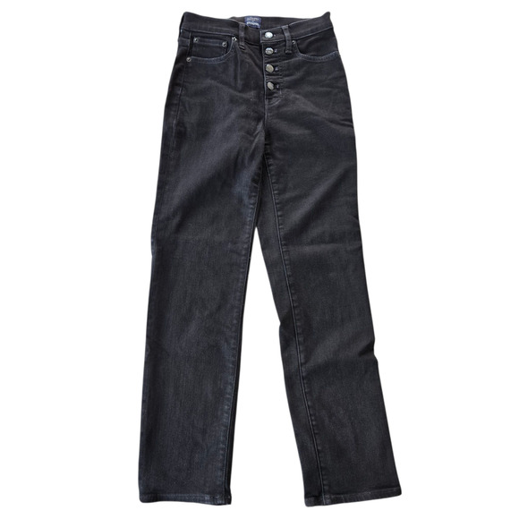 J. Crew Factory Stovepipe Straight Jean in Signature Stretch+ Size 24 - Picture 1 of 8